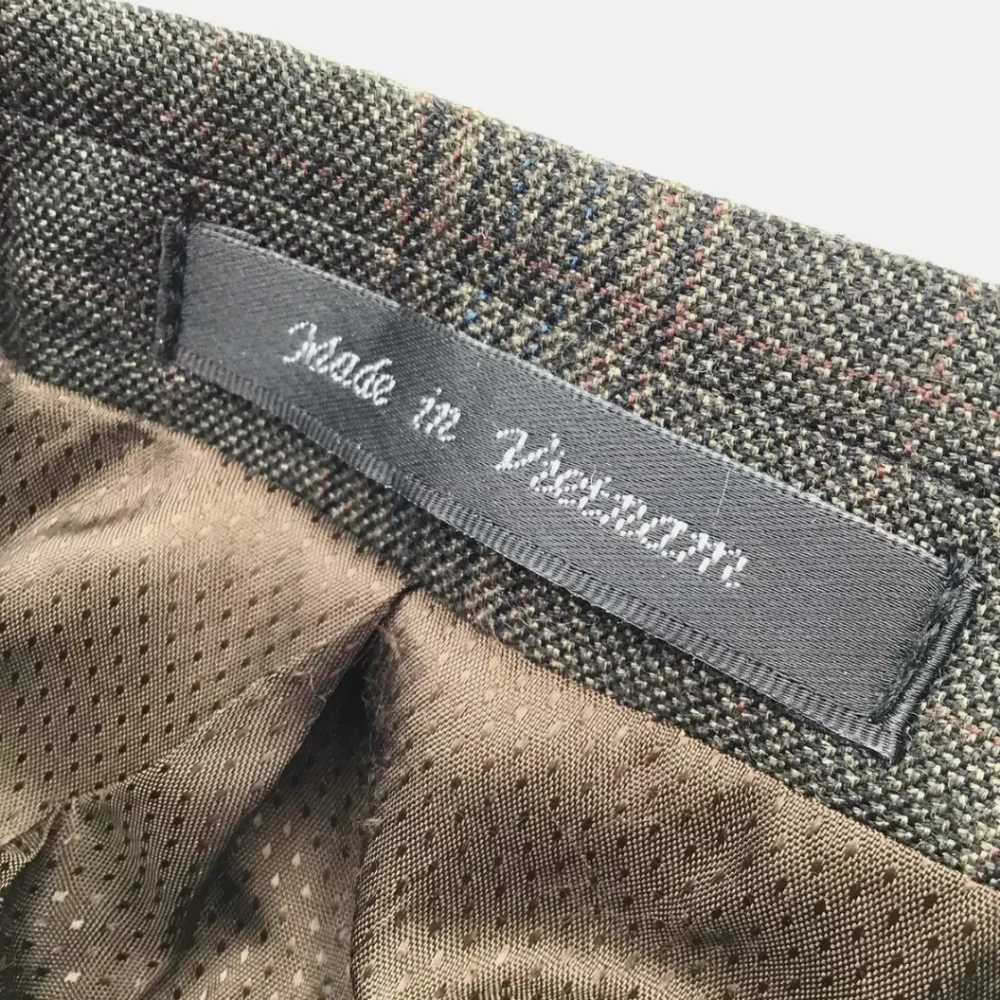 Michael by Michael Kors Men's Green Plaid designer Blazer Size 40R 40 - Picture 3 of 7